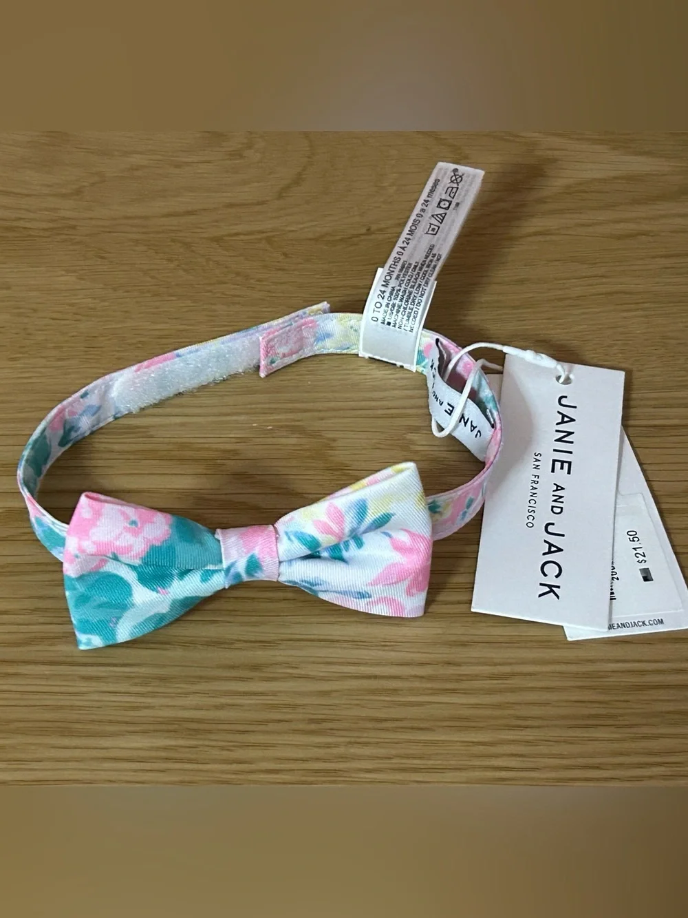 Janie and Jack Floral Bowtie